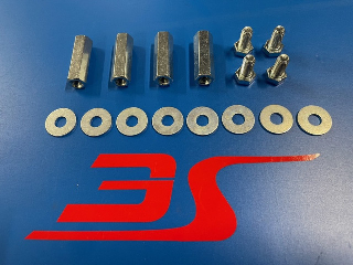 entretoises hexagonales  pour fixation capot moteur arrière  ( les 4 ) u