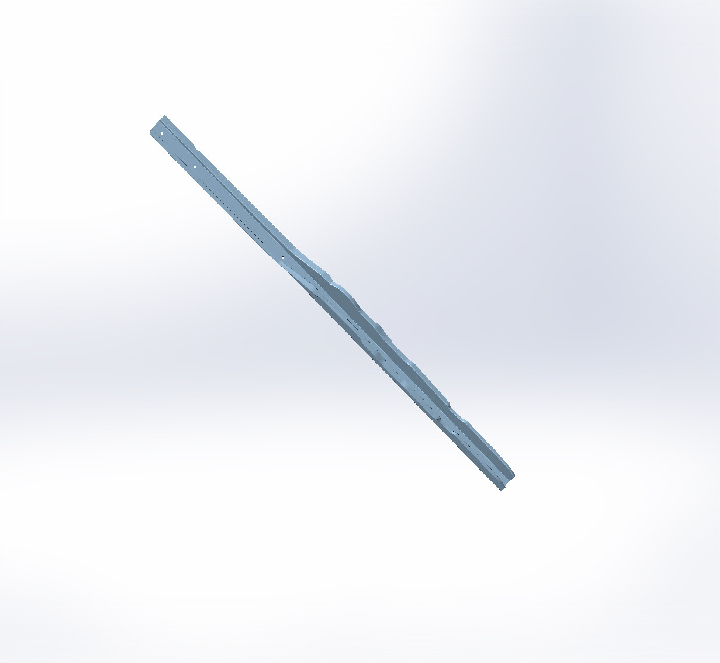 Longeron sous caisse droit R5 turbo-1