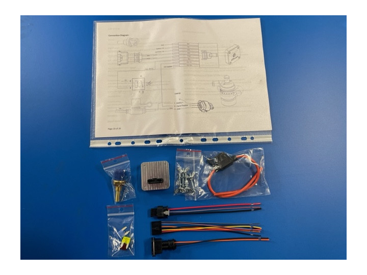 Boîtier de commande Pompe à eau électrique échangeur