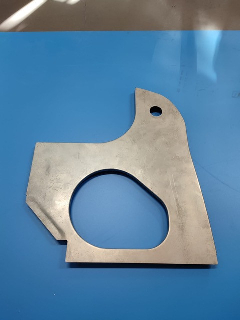 tôlerie passage échappement  droit R5 turbo