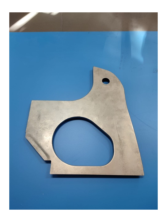 tôlerie passage échappement  droit R5 turbo