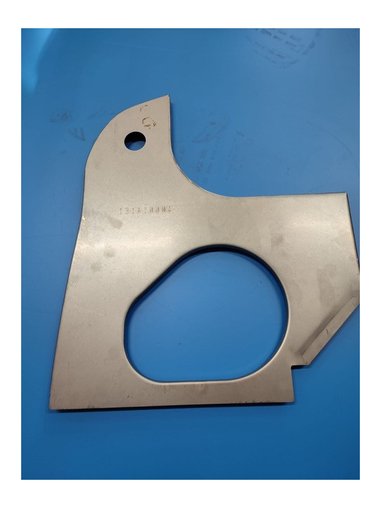 tôlerie passage échappement gauche R5 turbo