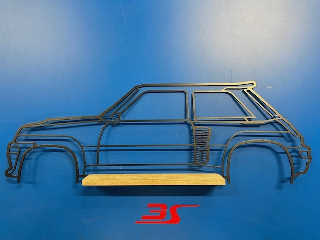 silhouette R5 Turbo 60 cm support bois