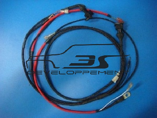 Faisceau électrique moteurs préparés avec commande inj départ à froid et régulateur