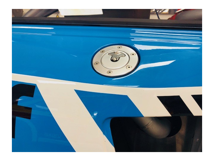 Goulotte alu pour bouchon aero 300 6 trous ALU 57/50